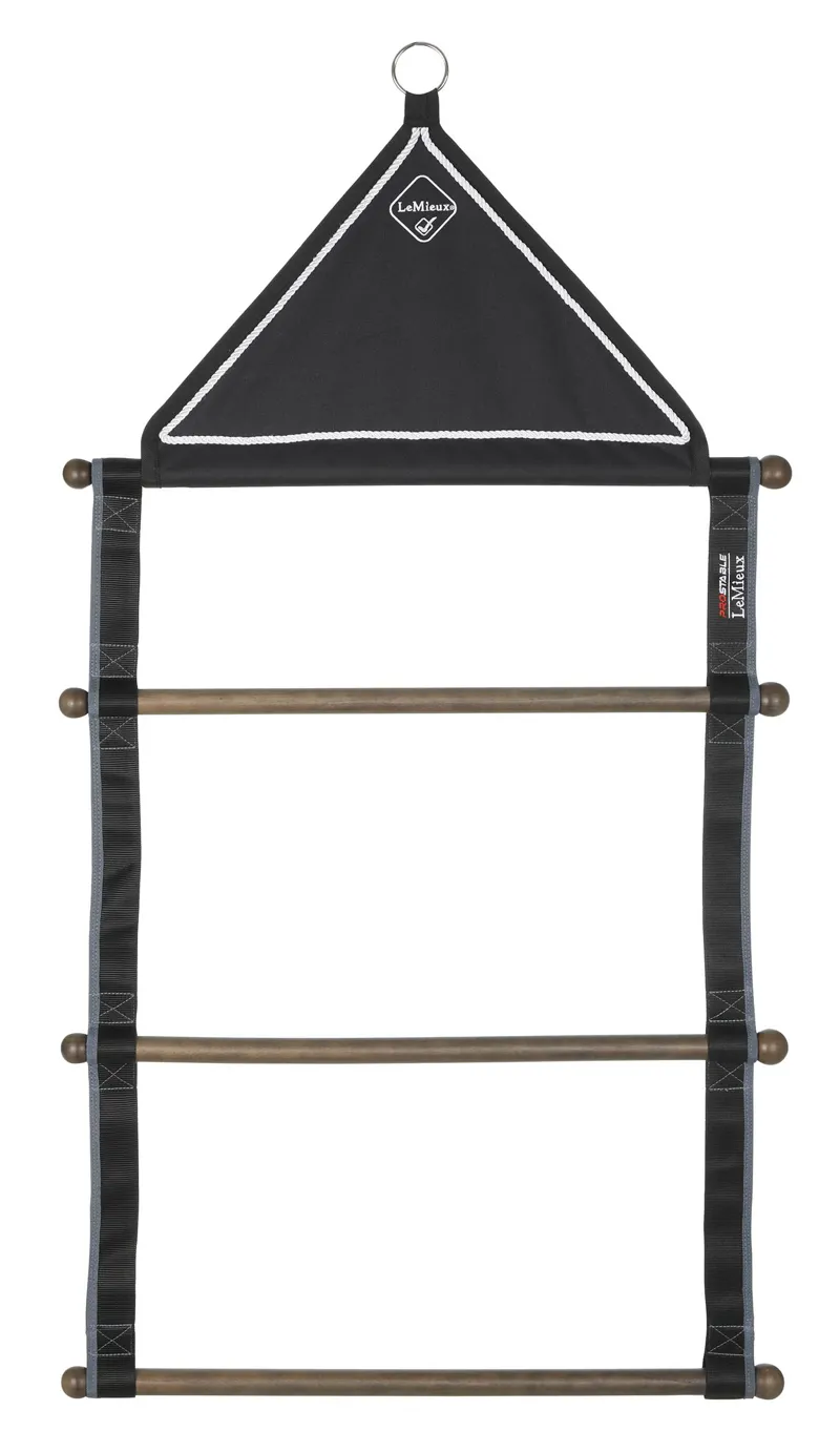 LeMieux Rug Hanging Rack in Black